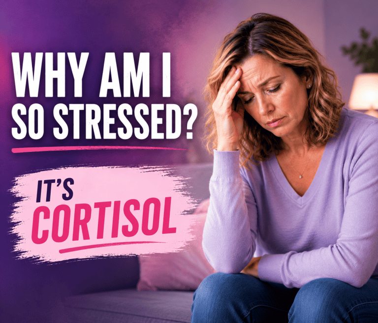 How Cortisol Is Wrecking Your Body During Menopause (And What to Do About It)
